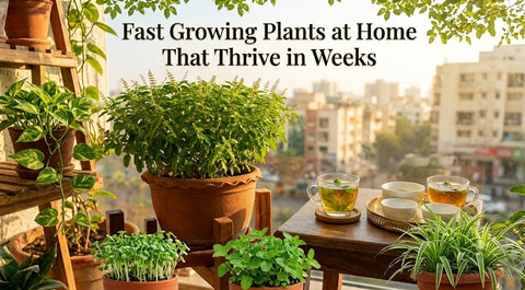 Fast Growing Plants at Home That Thrive in Weeks