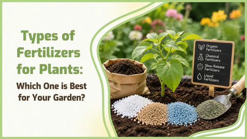 10 Types of Fertilizers for Plants: Which One is Best for Your Garden?