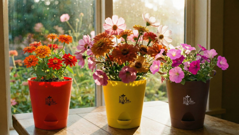Easy Flowers to Grow at Home: Your Complete Guide to Zinnia, Cosmos and Petunia