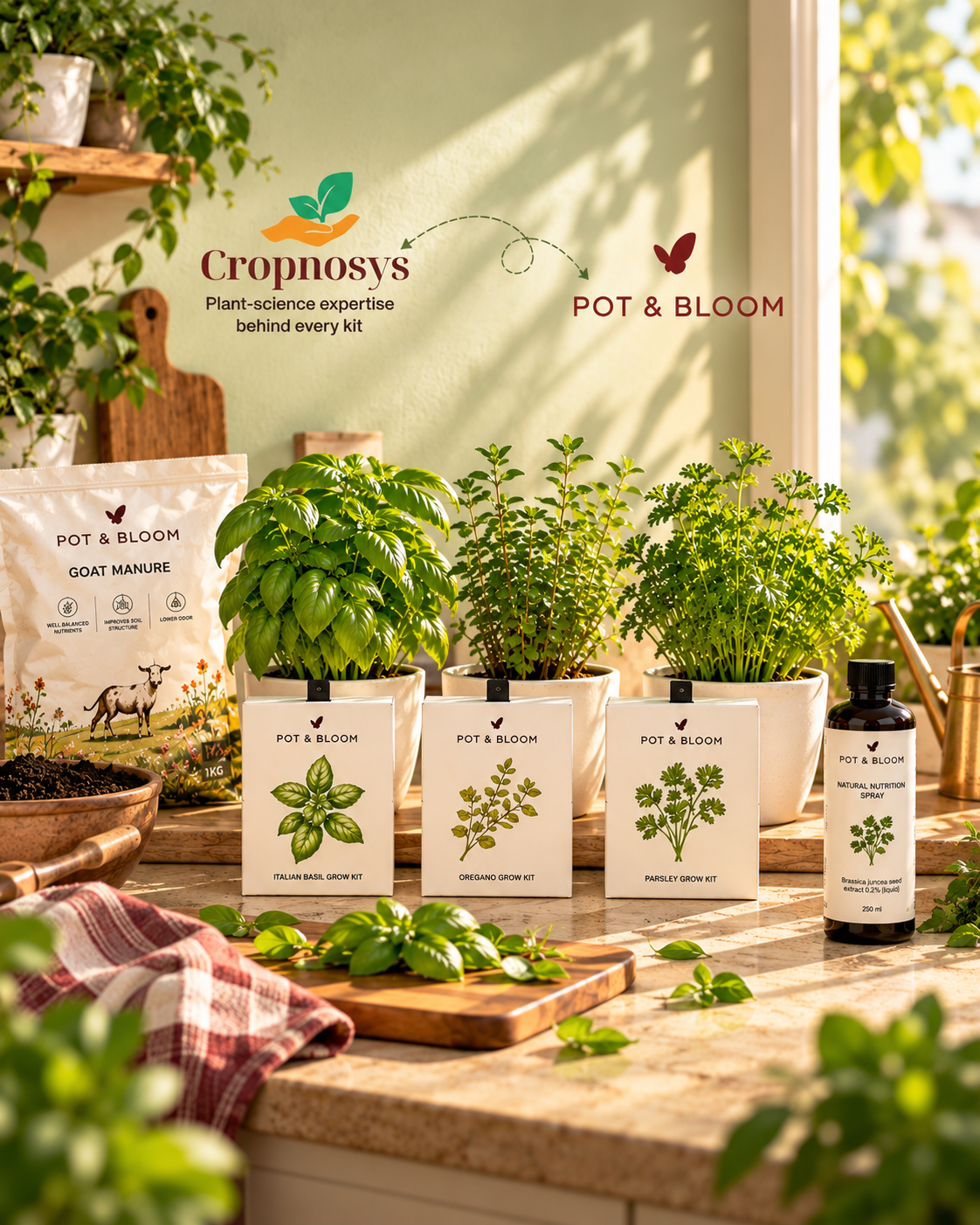 Born from plant science. Grown with love.