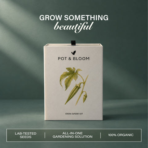 Okra Grow Kit  (4 Inch Kit)