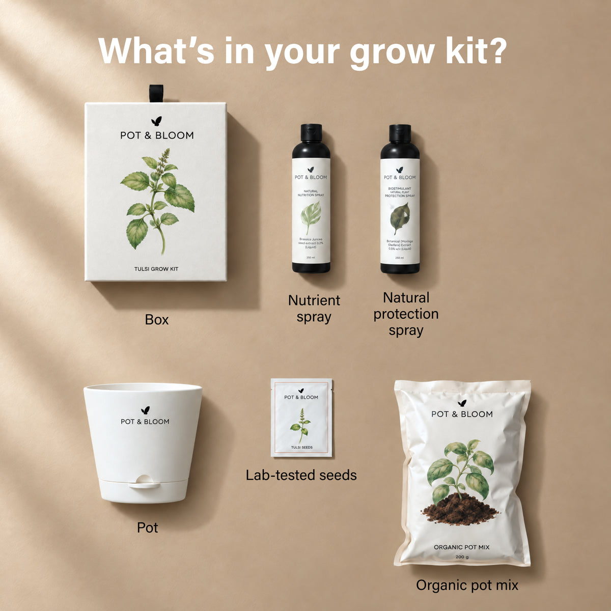 Tulsi Grow Kit