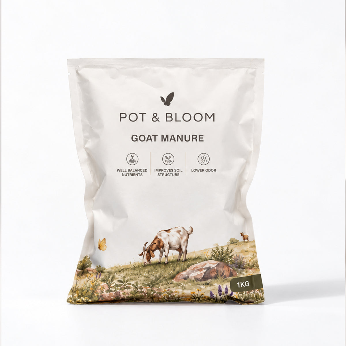 GOAT Manure | Organic Fertilizer for Plants – Pot & Bloom