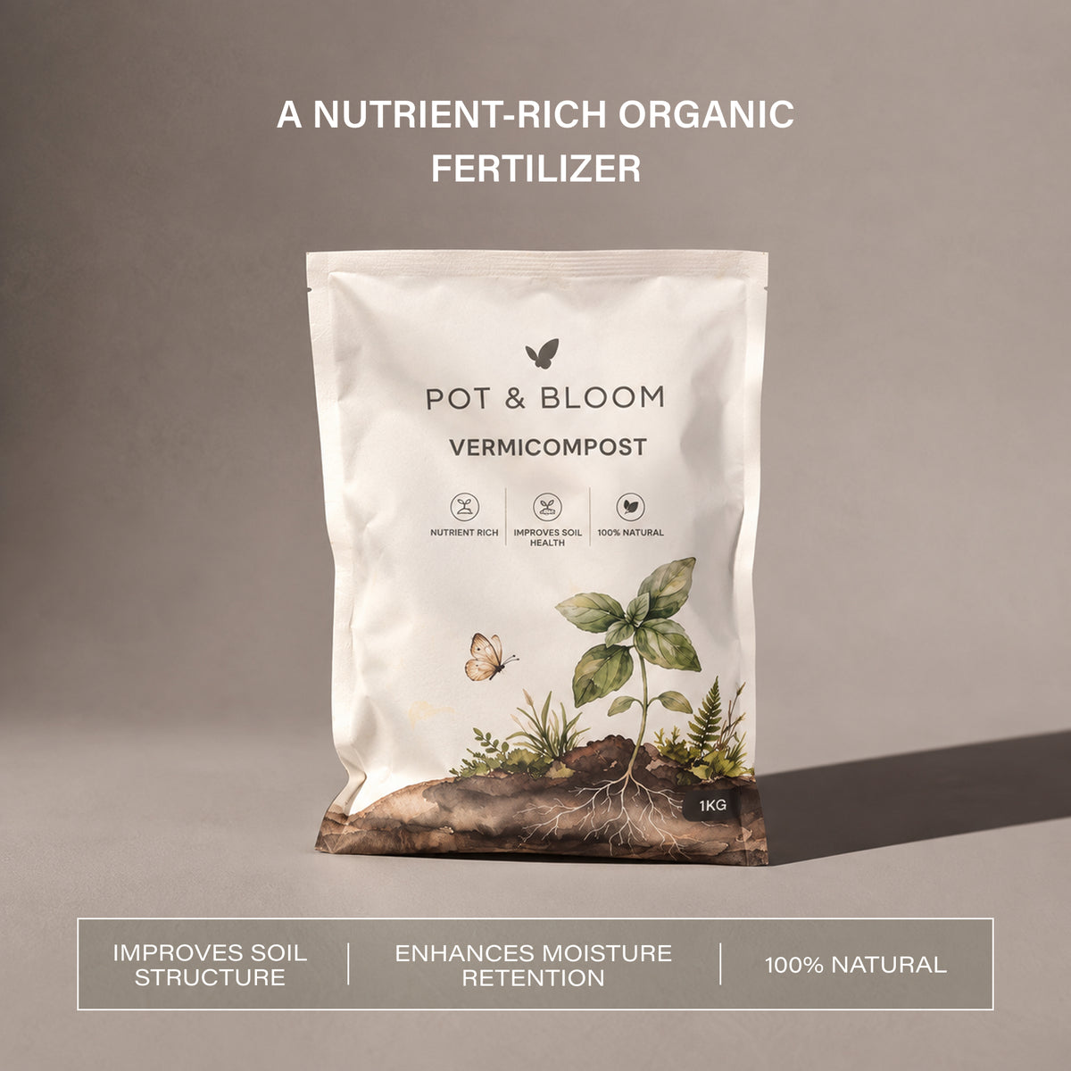 Vermicompost | Organic Fertilizer for Plants – Pot & Bloom