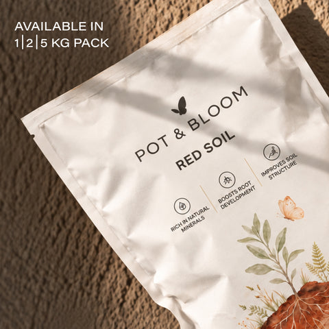 Red Soil Manure | Organic Fertilizer for Plants – Pot & Bloom