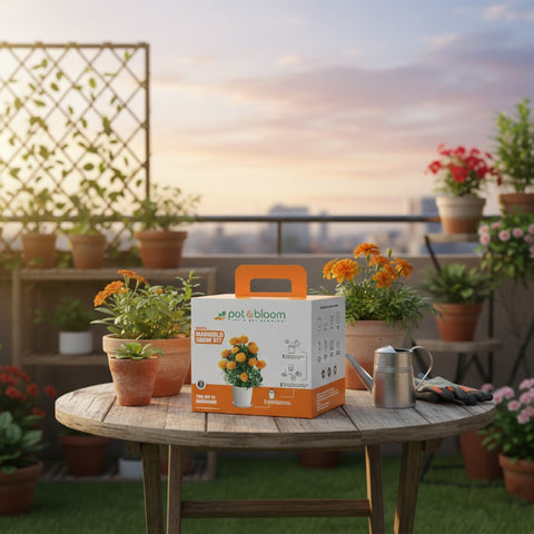 Marigold Grow Kit (Medium)