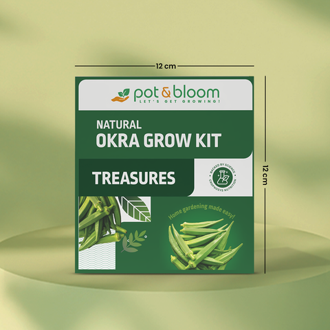 Treasures Okra Grow Kit