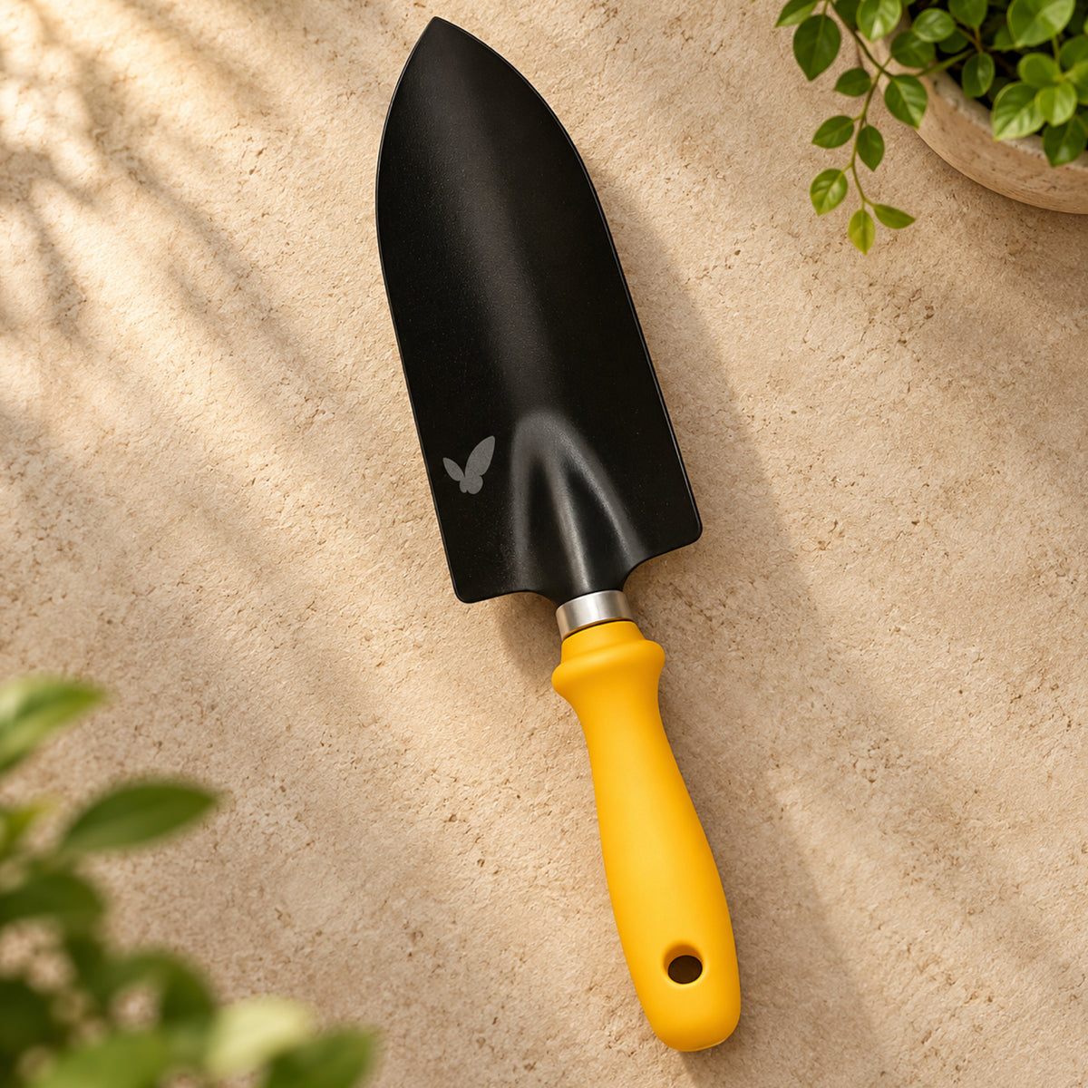 Transplanter with PVC Handle